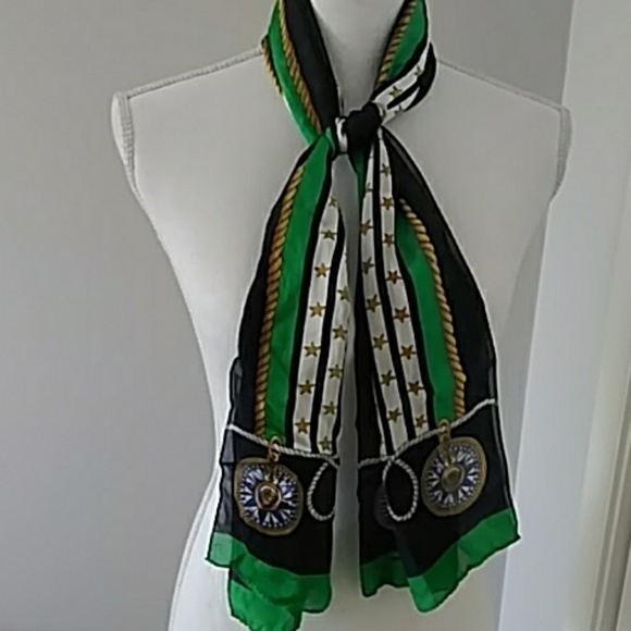 Liz Claiborne Accessories - Liz Claiborne Compass Scarf